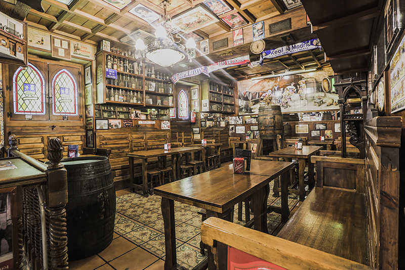 Interiors of Restaurant Dovahkiin