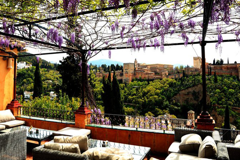 Landscape from the terrace